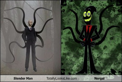 Slender Man Totally Looks Like Nergal