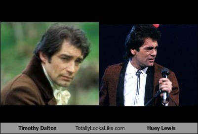 Timothy Dalton Totally Looks Like Huey Lewis