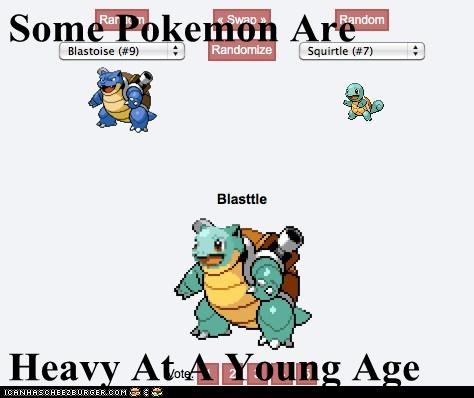 Some Pokemon Are  Heavy At A Young Age