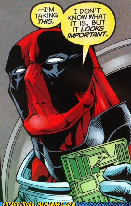 And, Deadpool Knows Important!