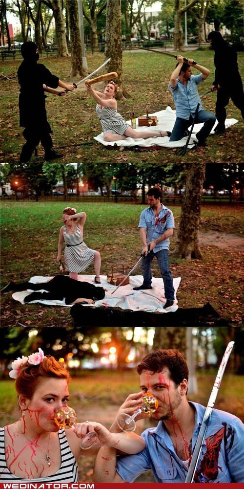 Ninja Engagement Photos