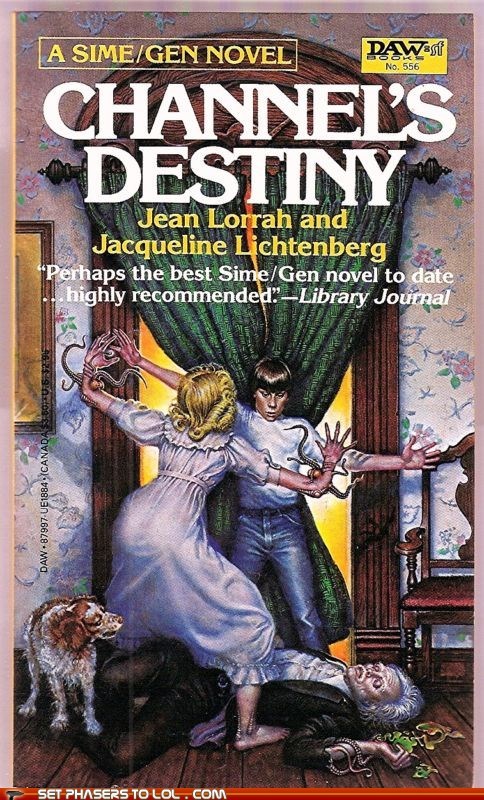 WTF Sci-Fi Book Covers: Channel's Destiny