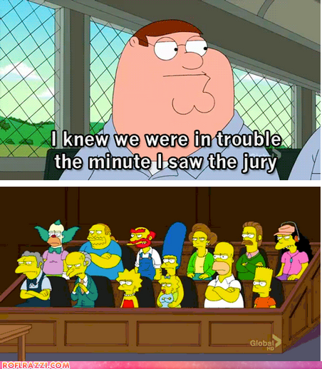 The Court of "Simpsons Already Did It" Will Come to Order!