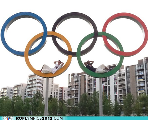 U.S. Men's Gymnasts Chillin' on the Rings