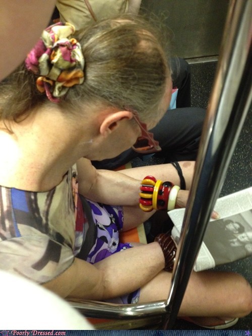 Never Underestimate What You'll Find on Public Transportation