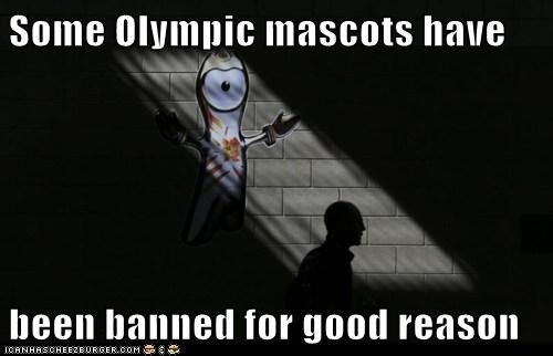 Some Olympic mascots have  been banned for good reason