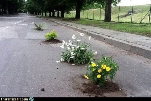 There I Fixed It: Environment Friendly Pothole Fillers
