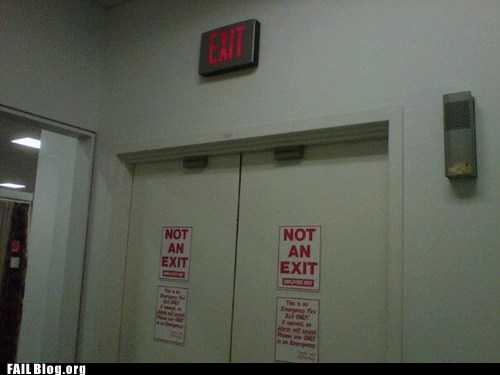 Conflicting Signs FAIL