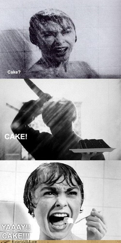 Mmmmm Shower Cake