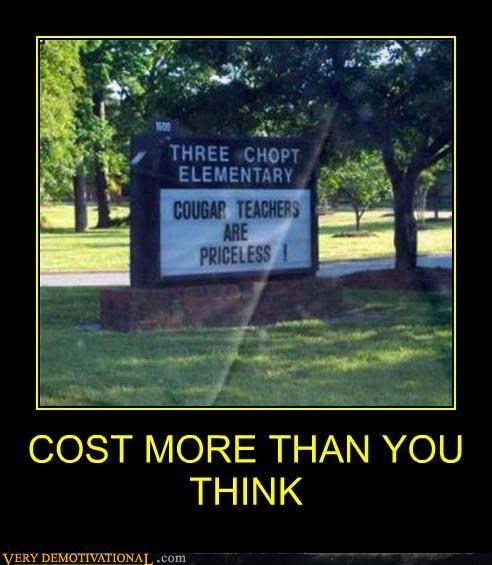 COST MORE THAN YOU THINK