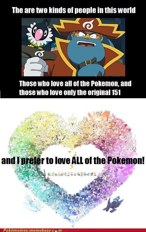 Love ALL the Pokémon