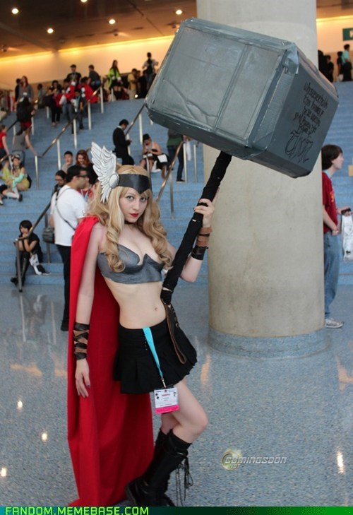My, What a Big Mjolnir I, er, You Have