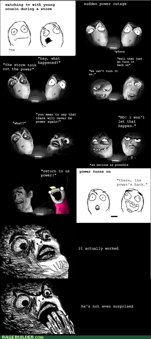 Rage Comics: I Must Be a God!