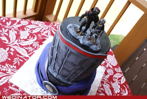 Mass Effect Wedding Cake