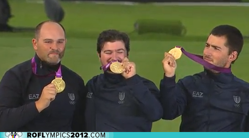 Italian Men's Archery Beats U.S., Takes Gold
