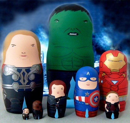 Avengers Dolls of the Day