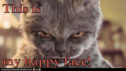 This is   my happy face!
