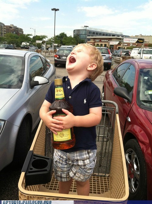 Tanked Toddlers: MAAAAAAM!!! YOU FORGOT THE SCAAAAAATCH!!!!