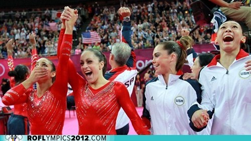 U.S. Women's Gymnastics TAKES TEAM GOLD!
