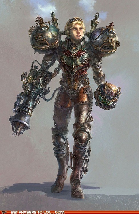 Steampunk Samus Aran