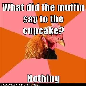 Animal Memes: Anti-Joke Chicken - If It Did, I'd Feel Worse About Eating Them
