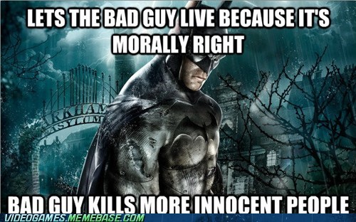 Stop Letting the Bad Guy Live