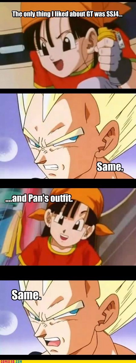 Pan's outfit