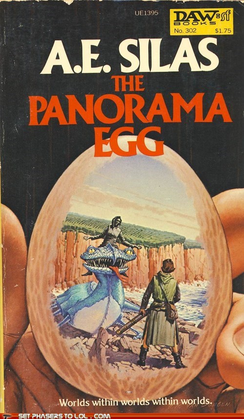 WTF Sci-Fi Book Covers: The Panorama Egg