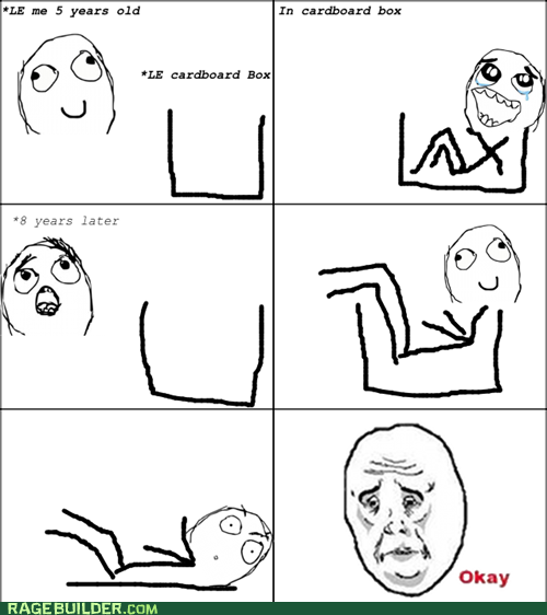 Rage Comics: Y U No Adult Sized?!