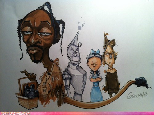 Snoop Lion in the Wizard of Oz