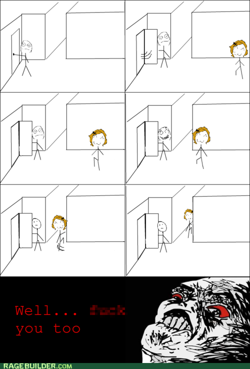 Rage Comics: I Was Just Trying to Be Polite!