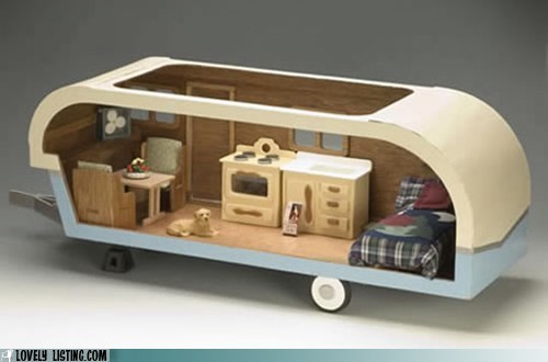 Tiny Doll Trailer