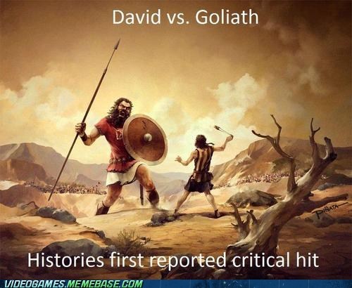 Video Games: David Had a High Luck Stat