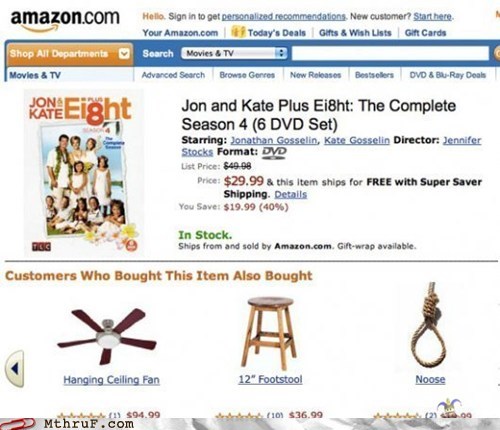 Oh Amazon, You So Silly