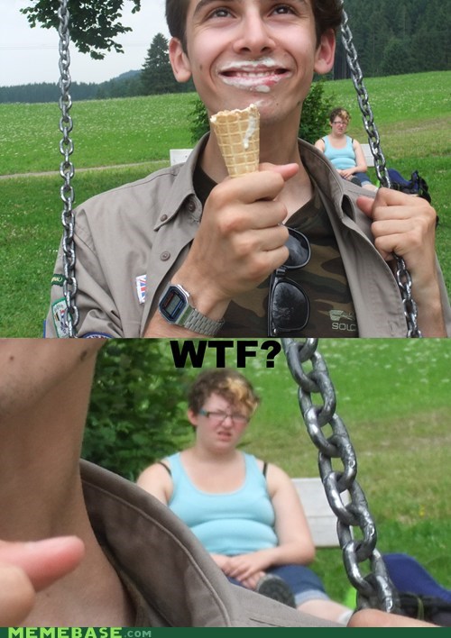 Why Can't I Have That Much Fun With Ice Cream?