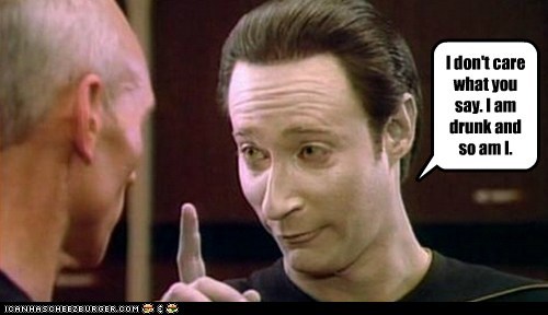 I Believe You, Mr. Data
