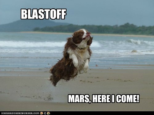 Rover is a big NASA fan 