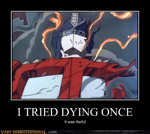 I TRIED DYING ONCE