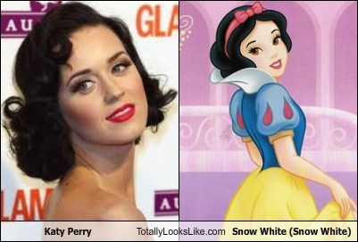 Katy Perry Totally Looks Like Snow White