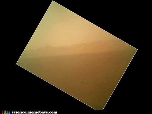 Curiosity's First Color Landscape