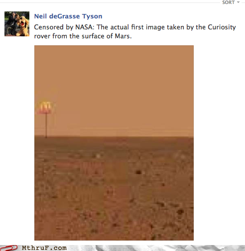 Neil deSassy Tyson Weighs In on the First Curiosity Photographs