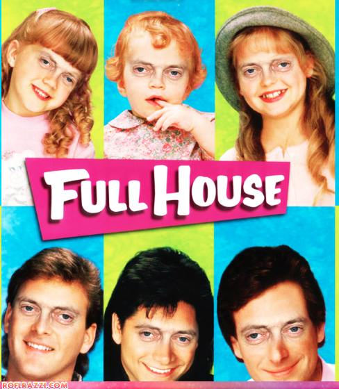 The "Full House" Cast With Steve Buscemi Eyes