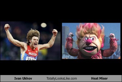 Ivan Ukhov Totally Looks Like Heat Miser