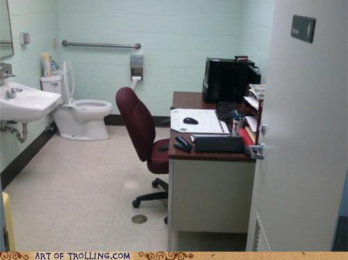 What? You Said You Wanted a Corner Office!