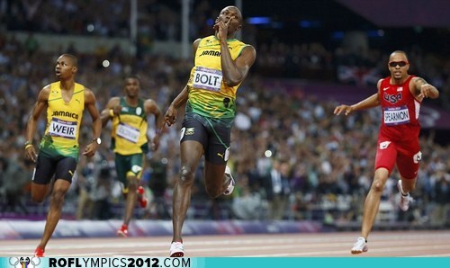 Usain Bolt Takes Gold in 200m Jamaican Sweep