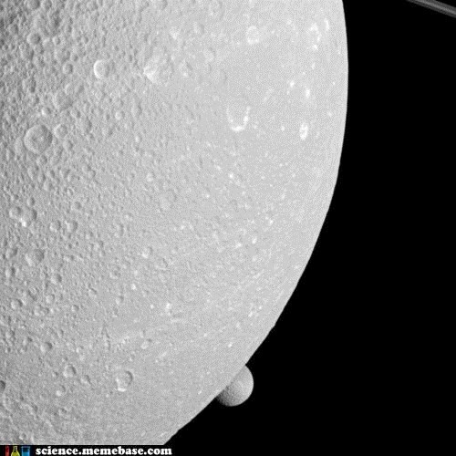 Mimas and Dione