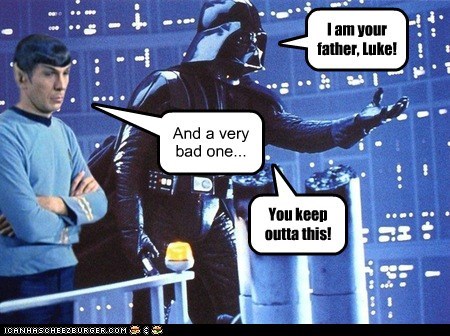 Set Phasers to LOL: Armchair Parenting
