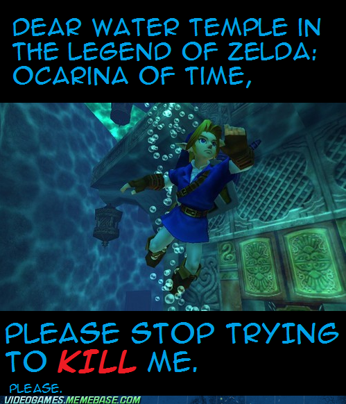 Water Dungeons - The Most Frustrating Dungeons in Video Games
