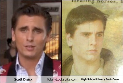 Scott Disick Totally Looks Like High School Library Book Cover