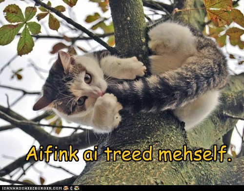 Aifink ai treed mehself.